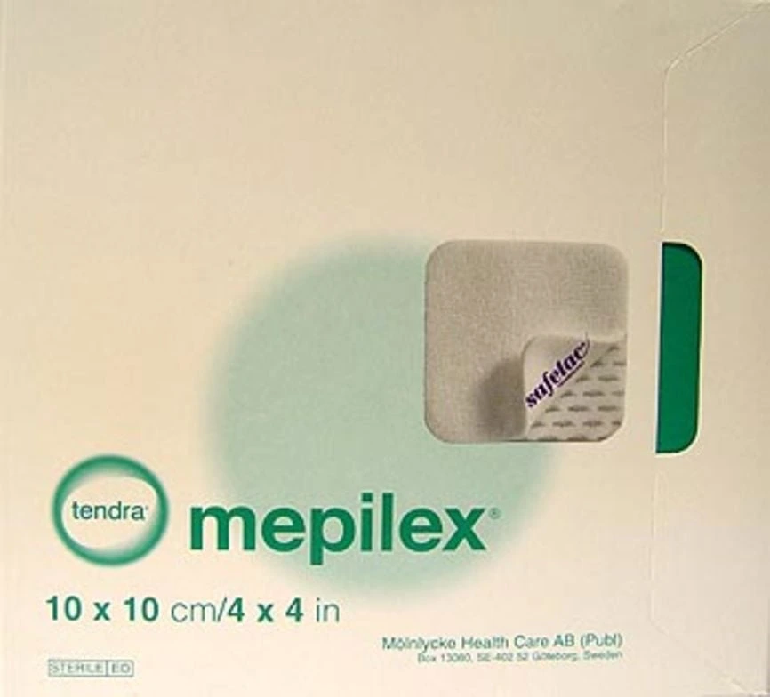 Mepilex skumbandasje 10x10cm 5 stk