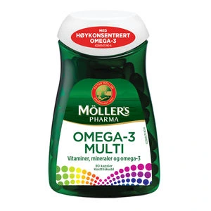 Møllers pharma omega-3 multi kaps