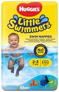 Huggies Little Swimmers svømmebleier 3-8kg 12 stk