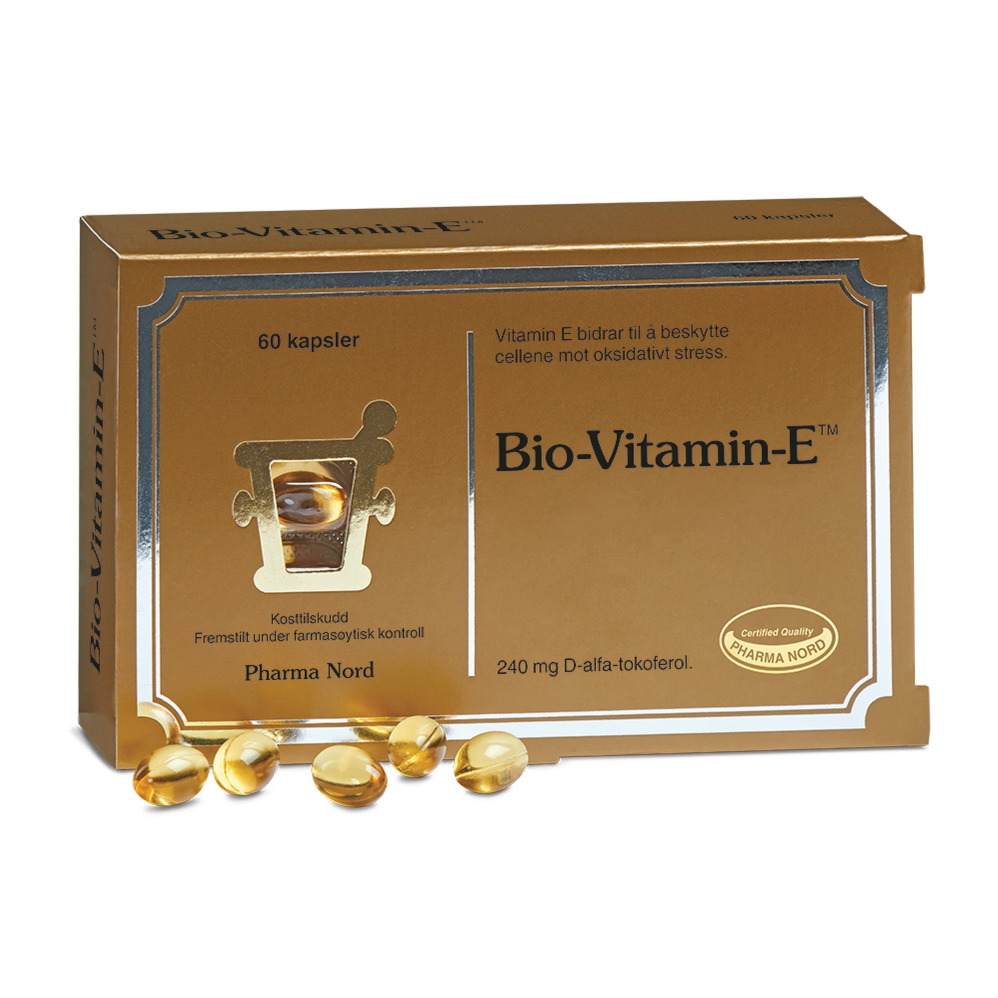 Bio-vitamin-E kaps 240 mg