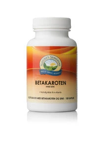 Nature's sunshine betakaroten m/sink kaps 3 mg/15 mg