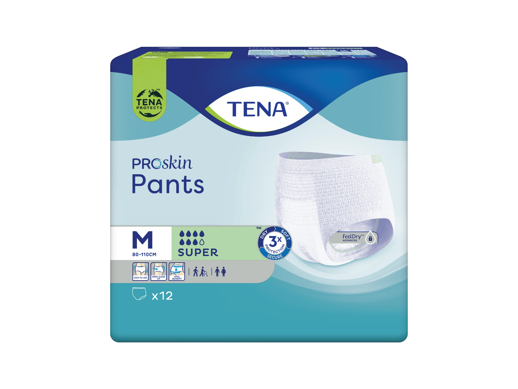 TENA Pants Super bleiebukse M 12 stk