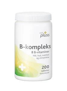 Vidi pluss B-kompleks tab
