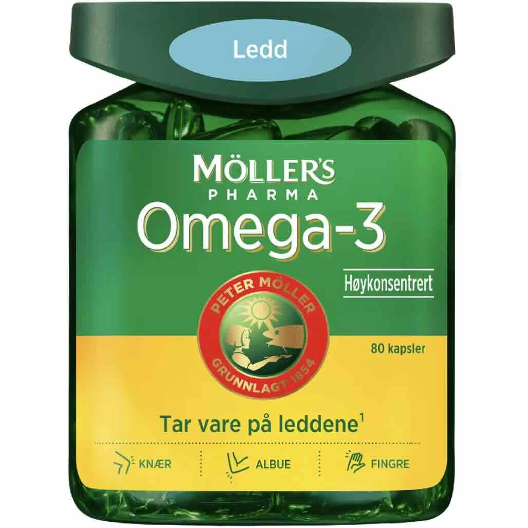 Møllers pharma omega-3 ledd kaps