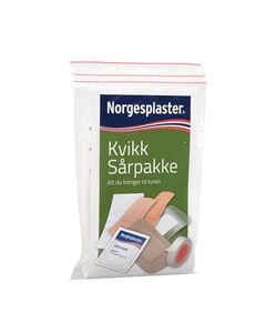 Norgesplaster Kvikk sårpakke 1 stk