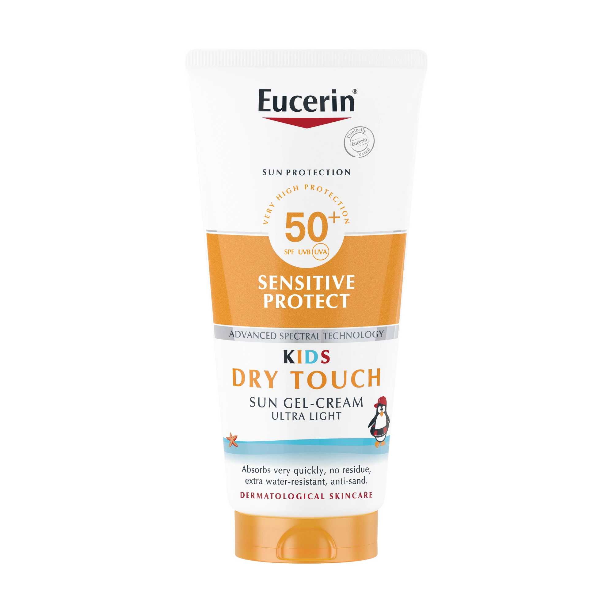Eucerin Sun Sensitive Protect Kids Dry Touch solkrem SPF50+ 200 ml