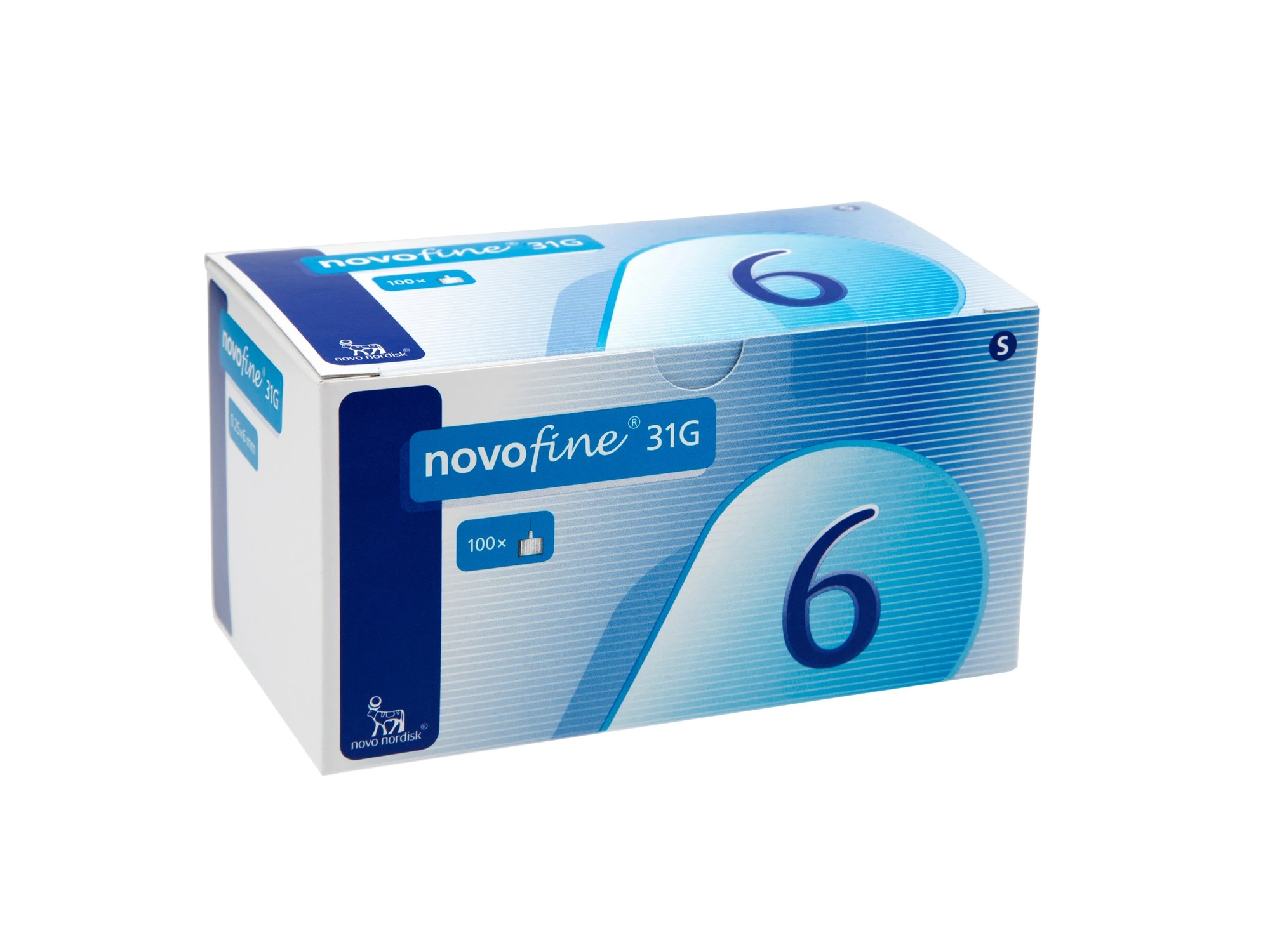 NovoFine nåler 31G 6 mm 100 stk