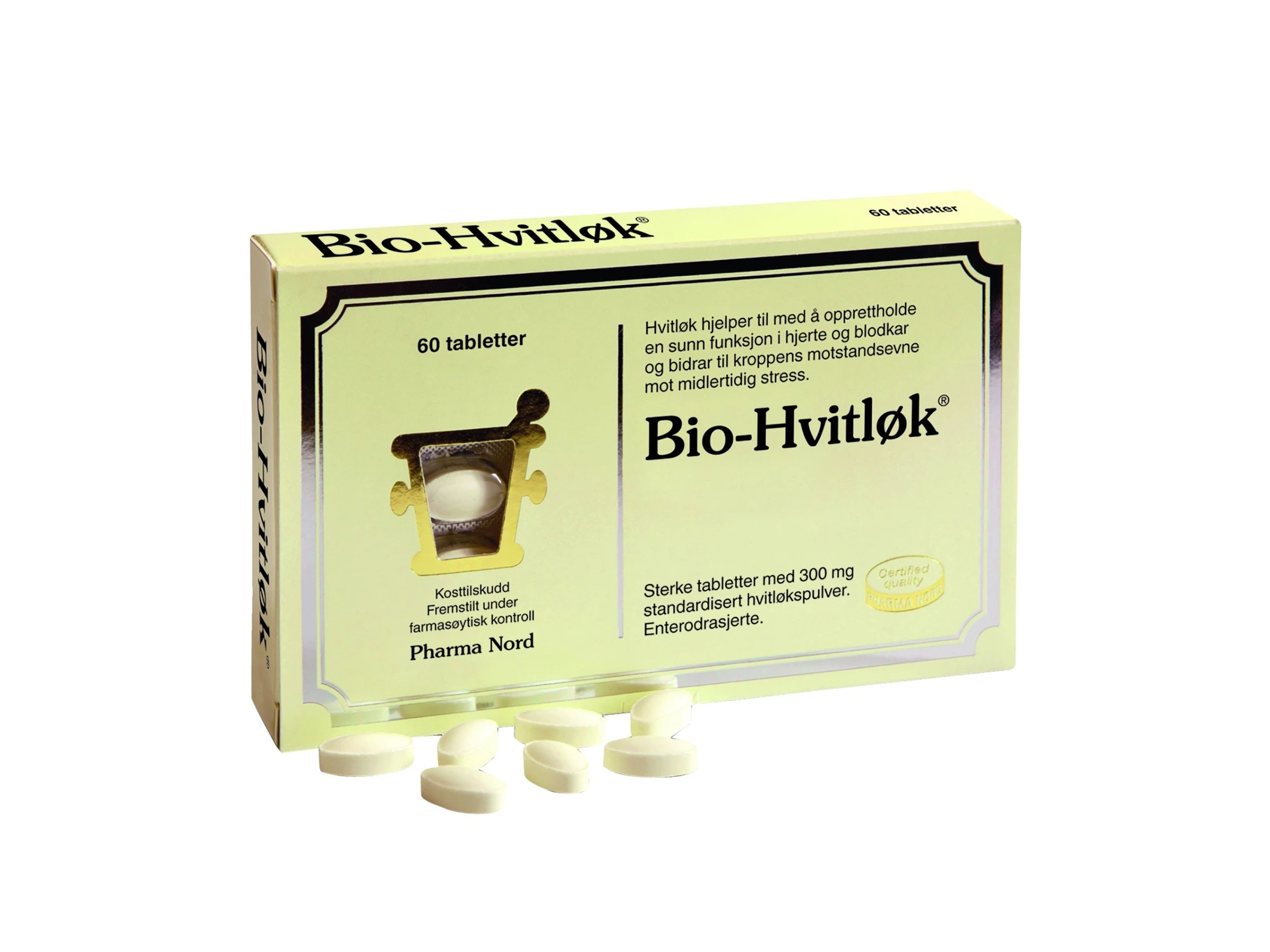 Bio-Hvitløk tabletter 60 stk