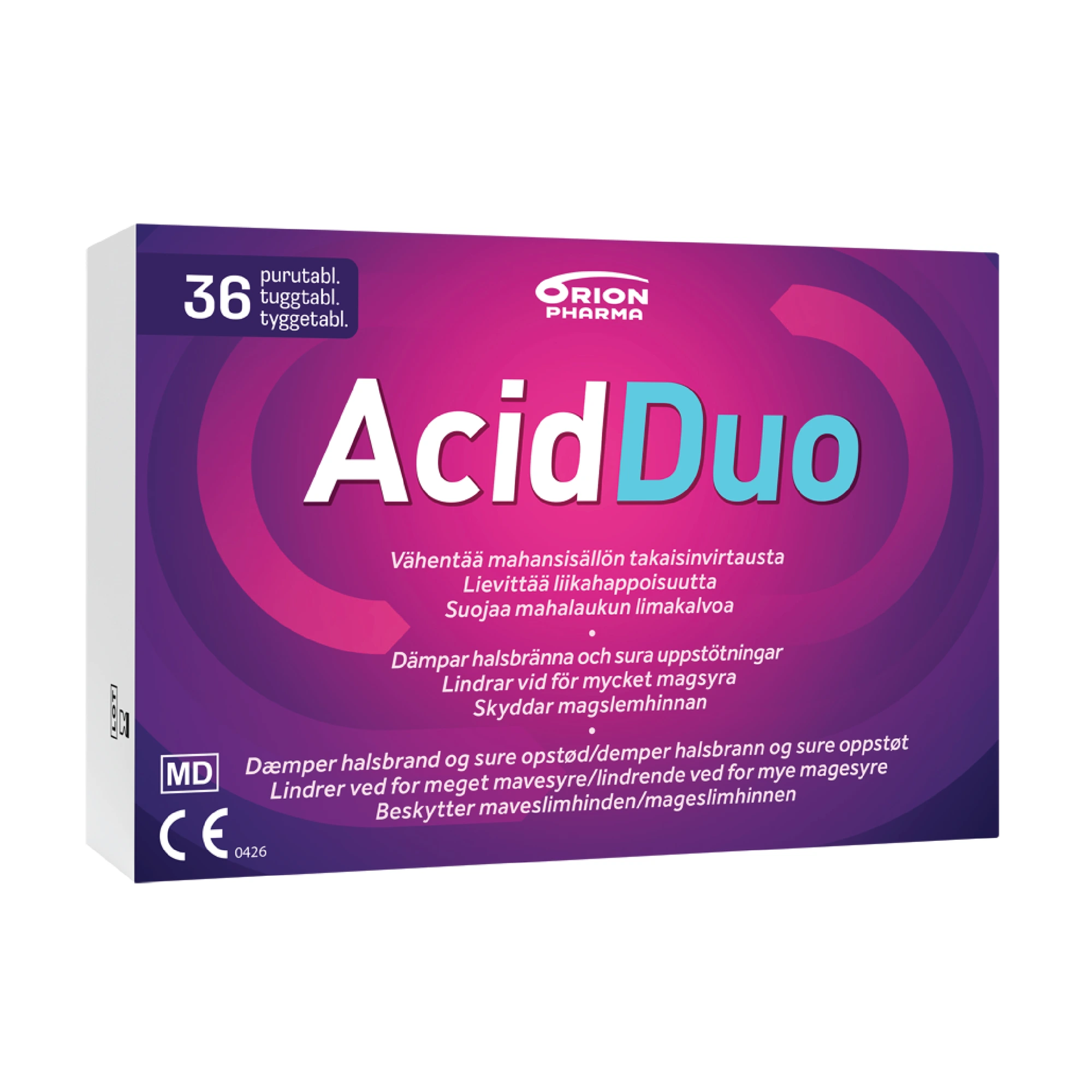 AcidDuo tyggetabletter 36 stk