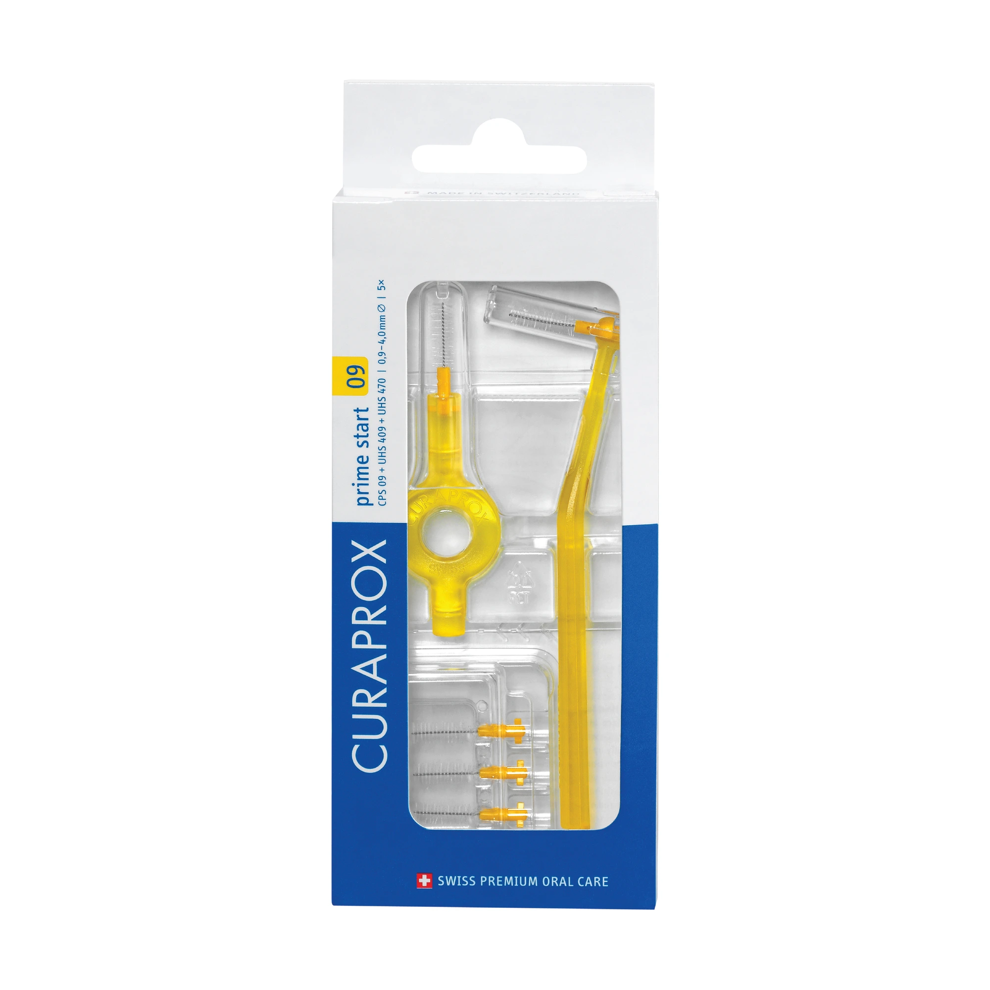 Curaprox Mellomromsbørste Startpakke, 0,9 mm / 4,0 mm, 1 stk.