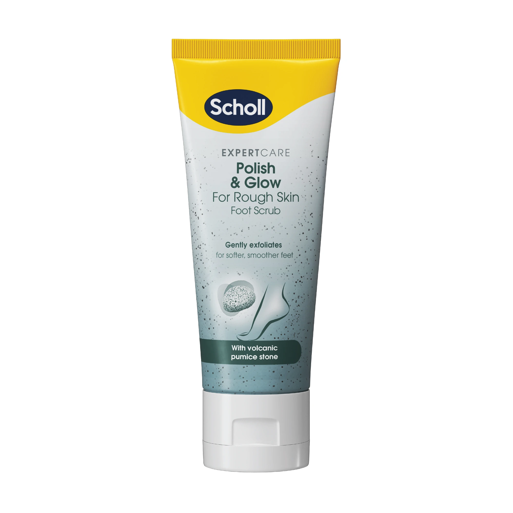 Scholl Expert Care Polish & Glow fotskrubb 75 ml