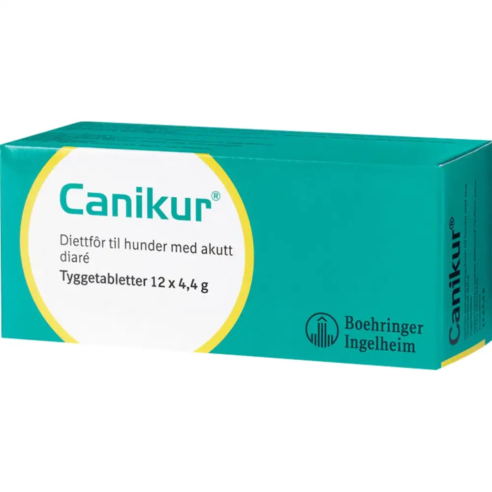 Canikur tyggetabletter til hund 12x4,4 g