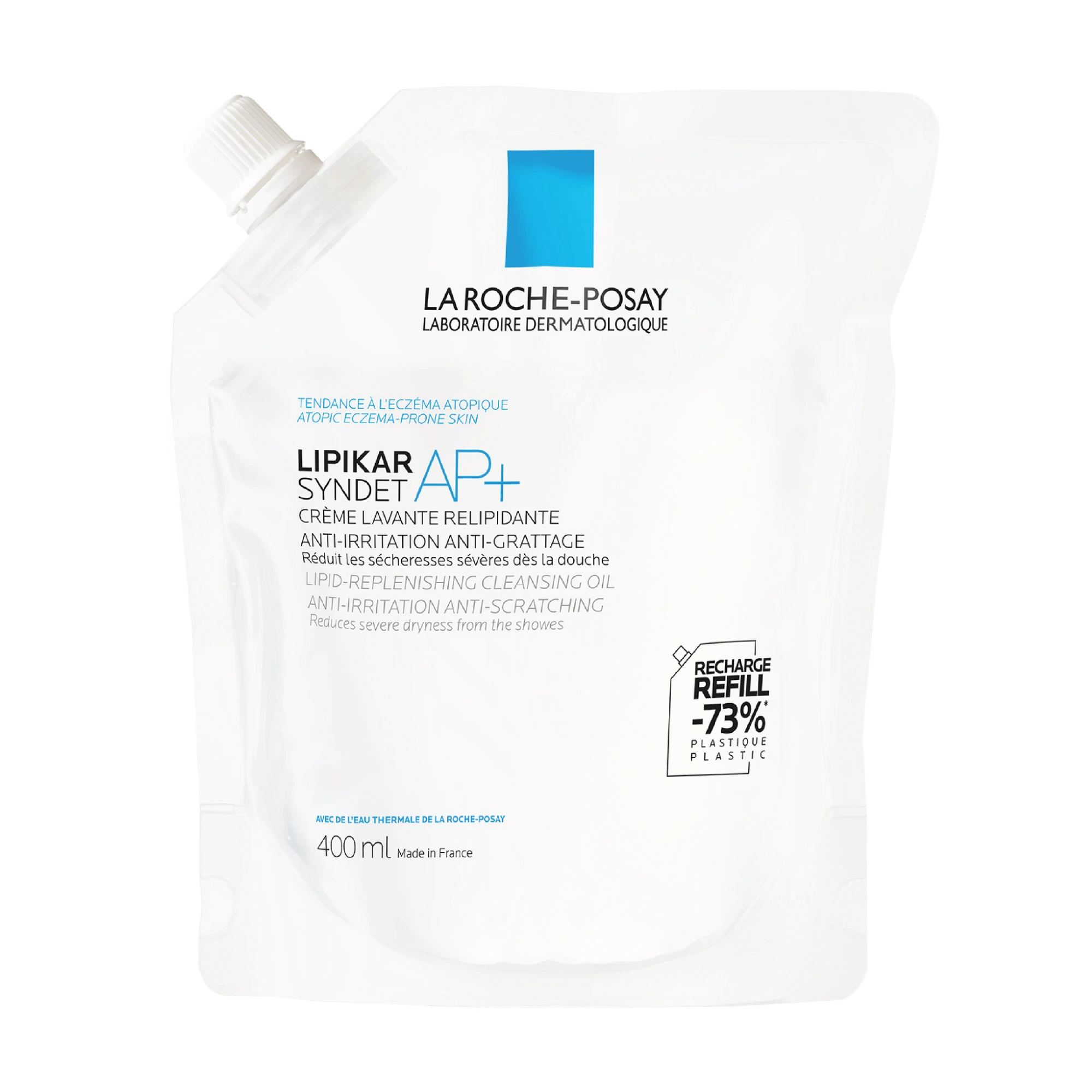 La Roche-Posay Lipikar Syndet AP+ dusjkrem refill 400 ml