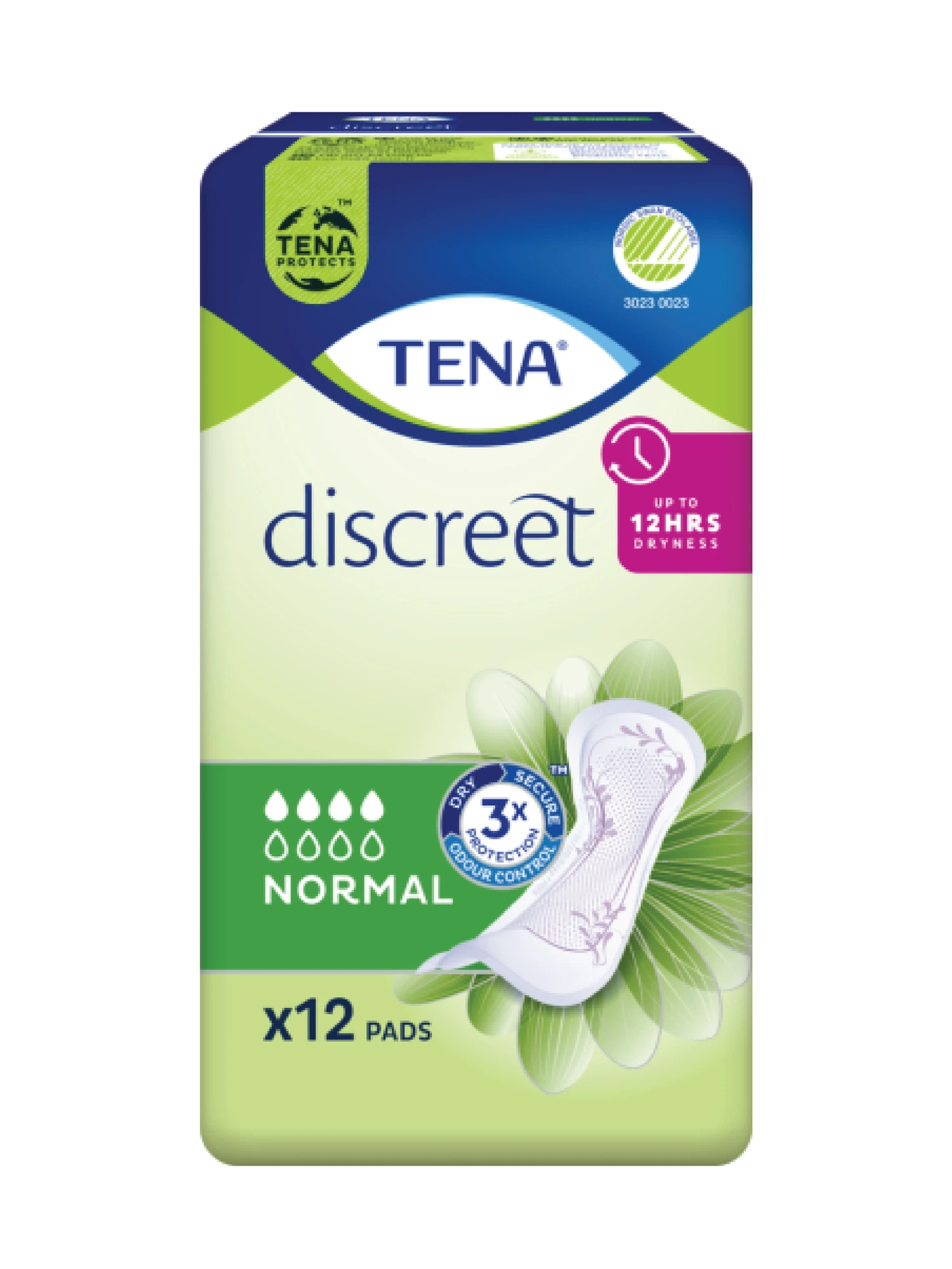 TENA Discreet Normal bind 12 stk