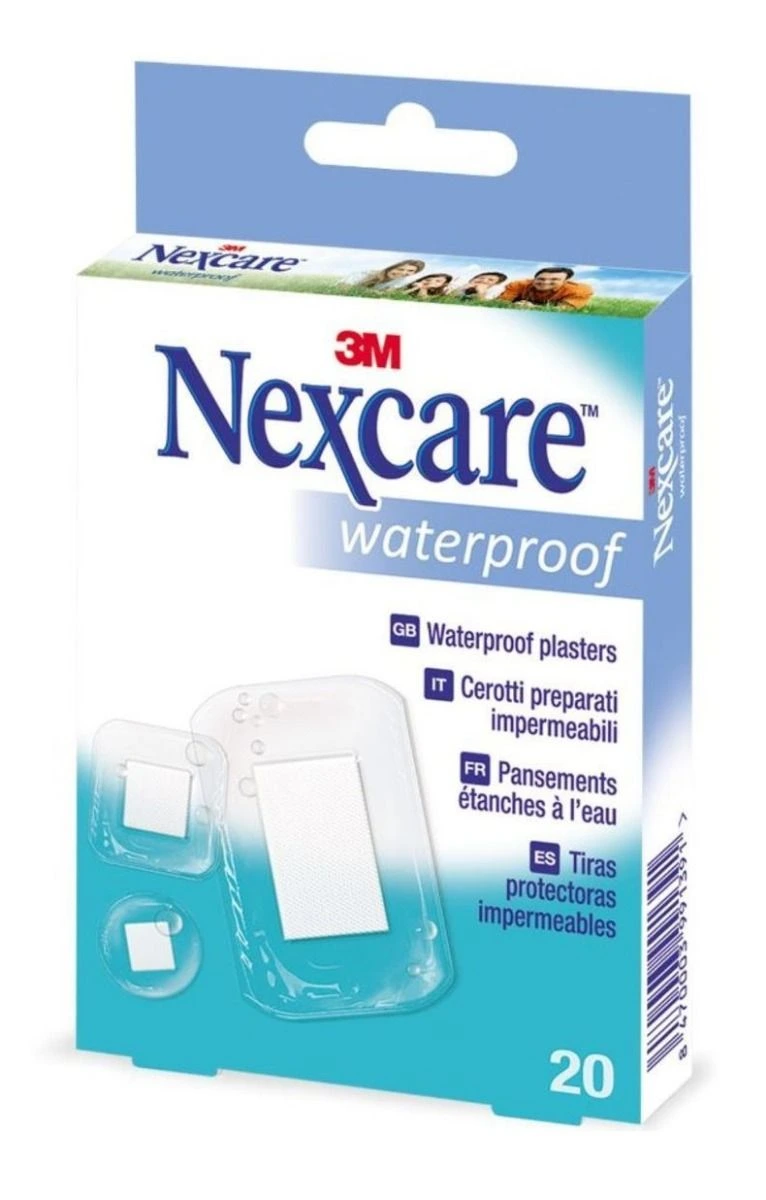 Nexcare Vanntett plaster, 20 stk.