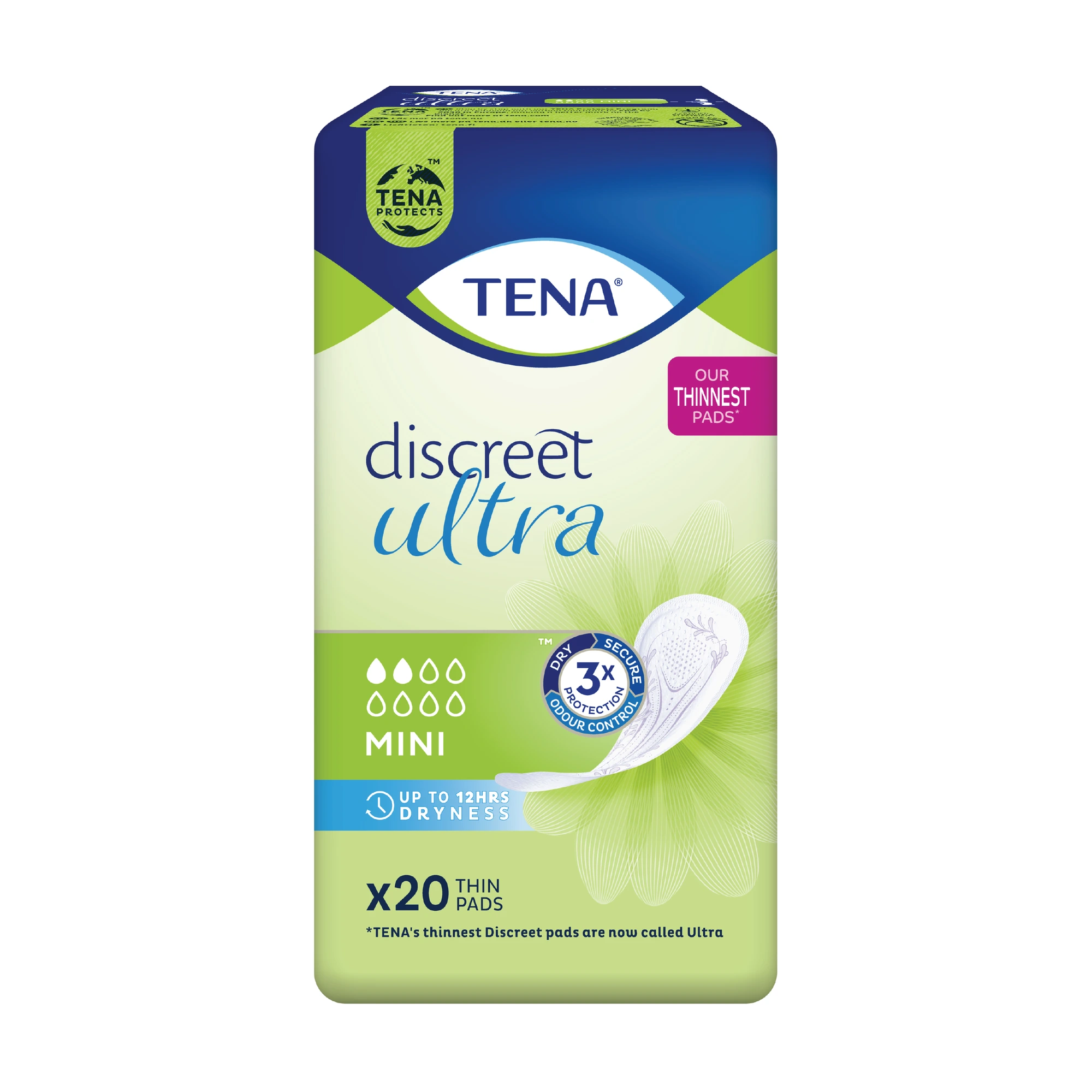 TENA Discreet Ultra Mini bind 20 stk