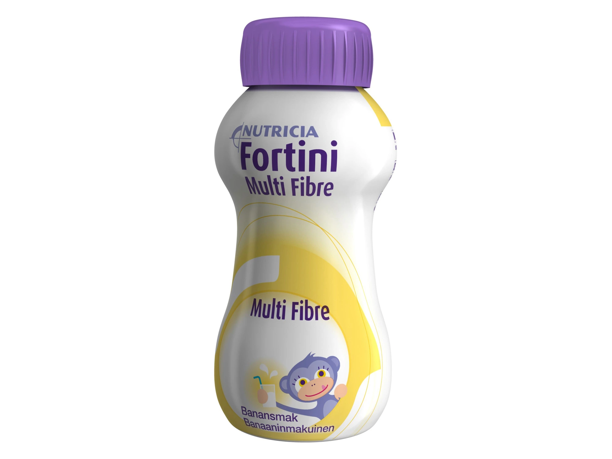 Fortini Multi Fibre næringsdrikk banan 4x200 ml