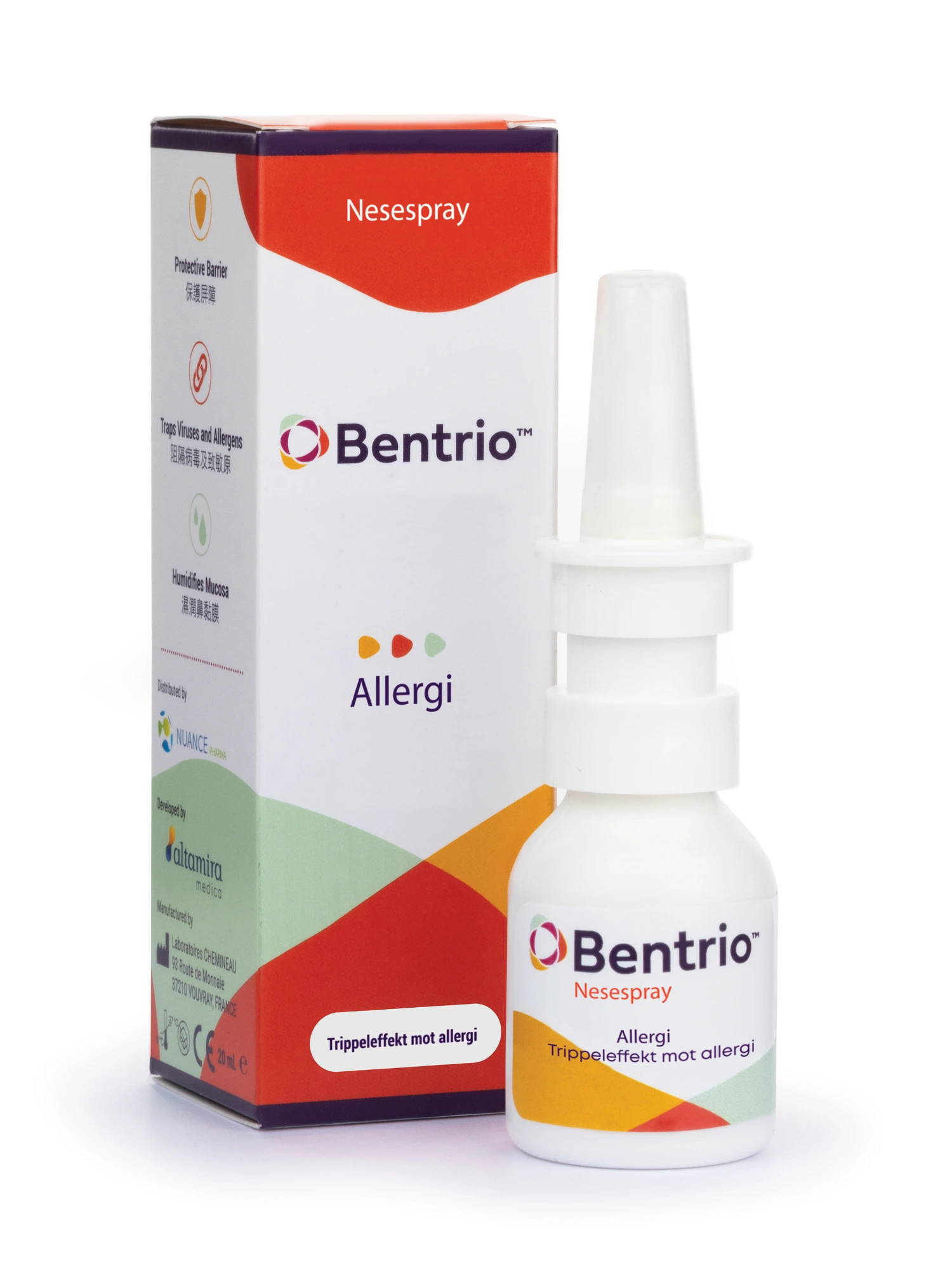 Bentrio nesespray 20 ml