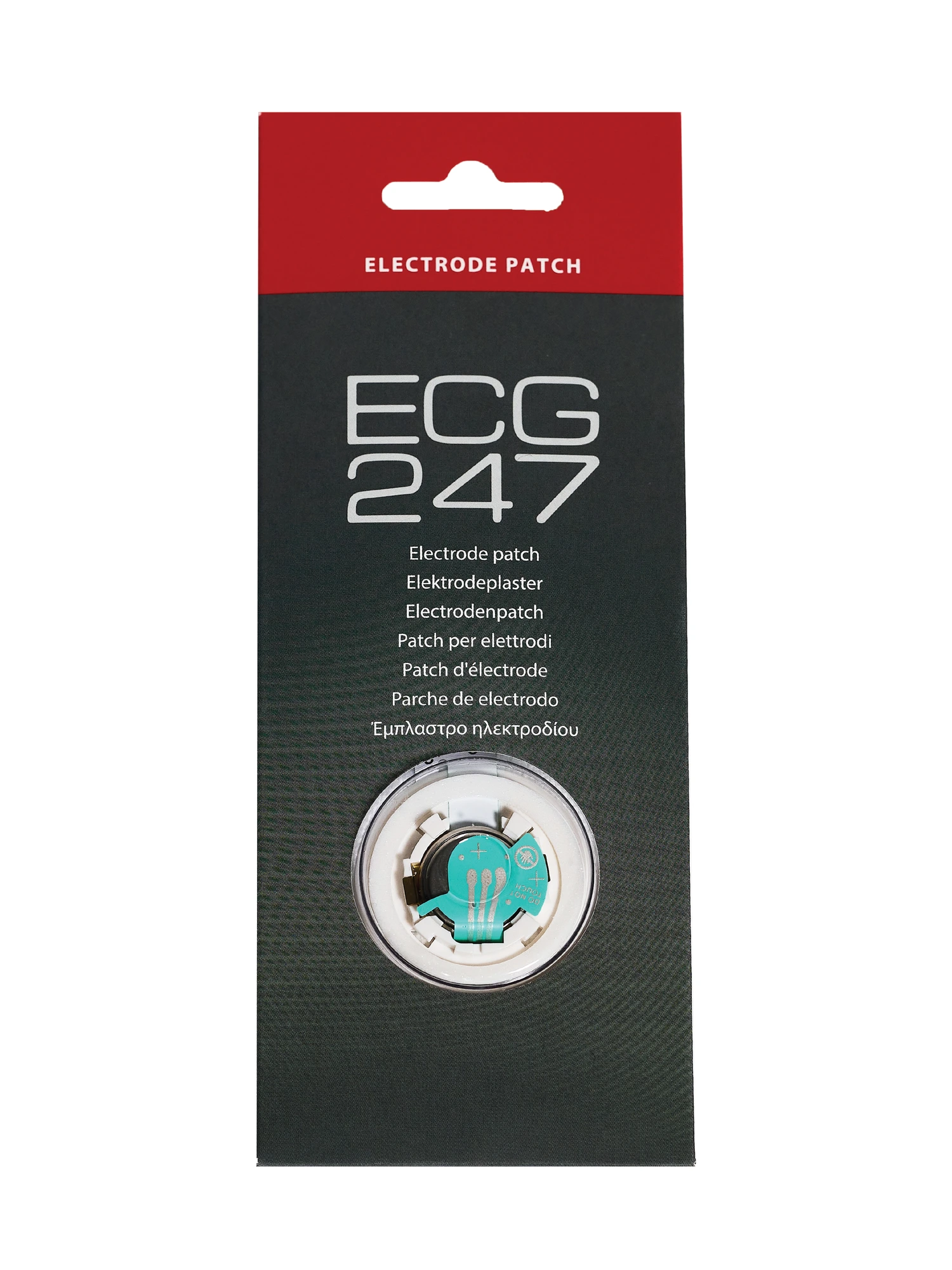 ECG247 elektrodeplaster 1 stk
