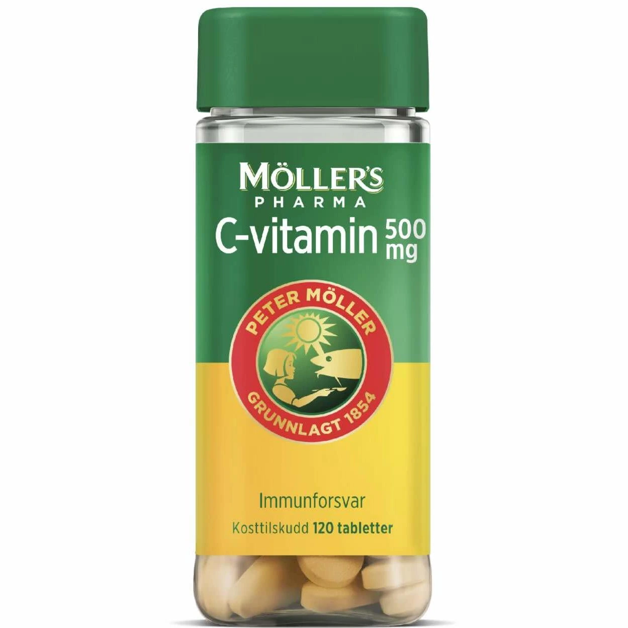 Møllers pharma vitamin-C tab 500 mg