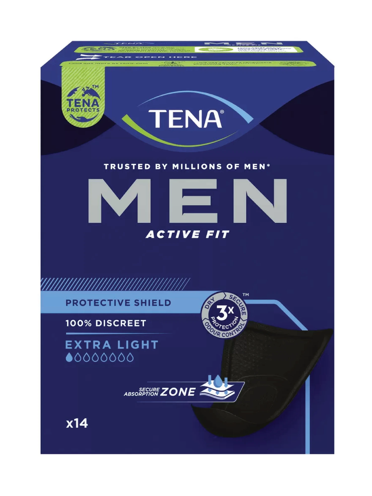 TENA Men Level 0 innlegg 14 stk