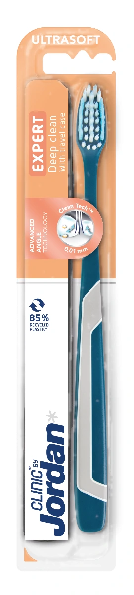 Jordan Clinic Expert Deep Clean tannbørste 1 stk