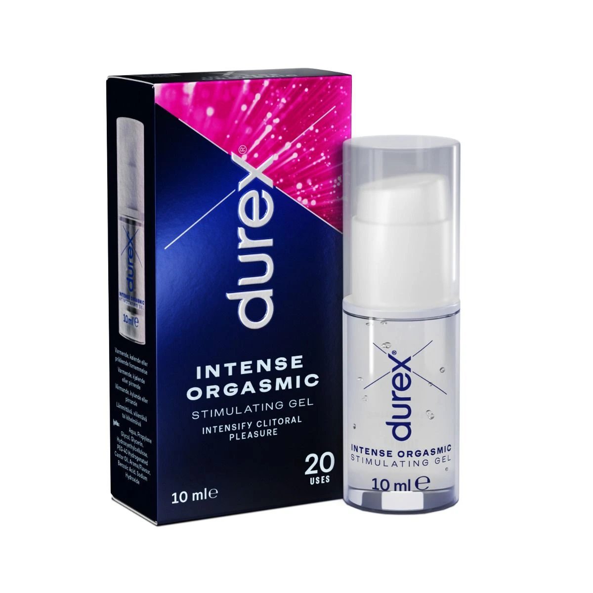 Durex Intense Orgasmic Gel, 10 ml
