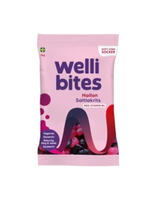 Wellibites bringbær&saltlakris