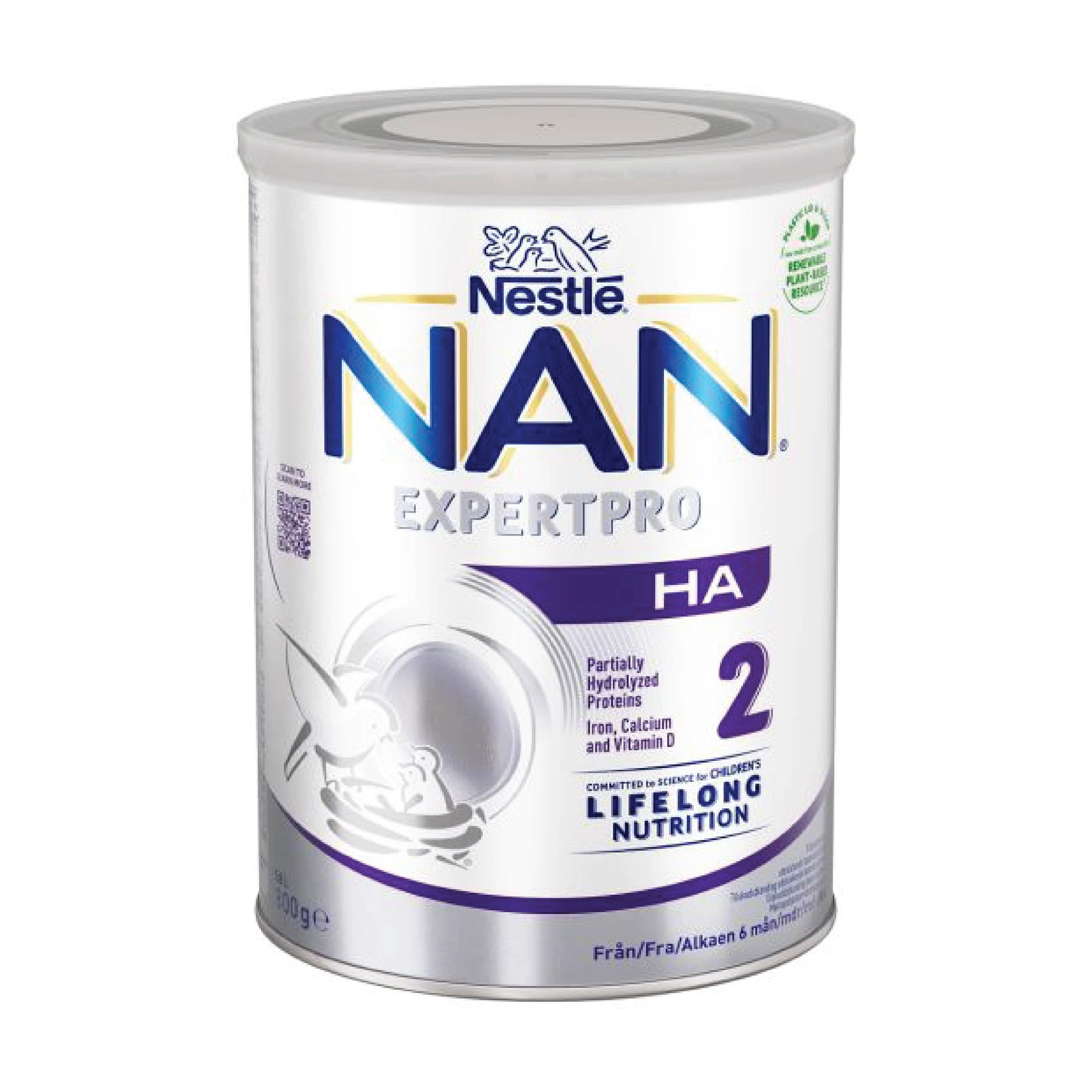 NAN Expertpro HA 2 tilskuddsblanding pulver fra 6 mnd 800 g