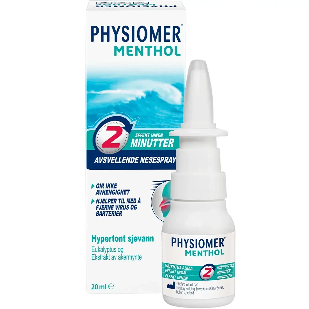 Physiomer Menthol saltvannsspray 20 ml
