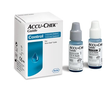 Accu-Chek Guide kontroll 1 sett