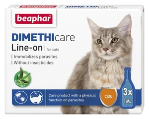 Beaphar Dimethicare Line-on flått- og insektmiddel til katt