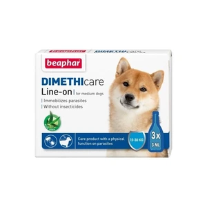 Beaphar Dimethicare Line-on flåttmiddel til hund 15-30 kg