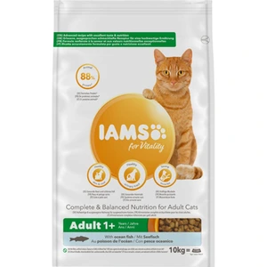 Iams for Vitality tørrfôr med havfisk til katt 10 kg