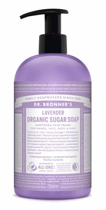 Dr. Bronner's Lavender Organic Sugar Soap 710 ml
