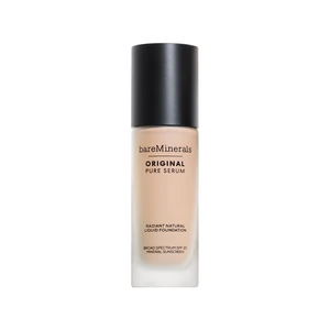 bareMinerals Original Pure Serum Radiant Natural Liquid Foundation Mineral SPF20 1 Fair Cool 1 Fair Cool