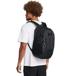 UA Hustle 6.0 Backpack, Black