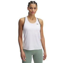 Tech Knockout Tank, White, L