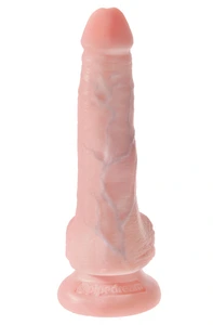 King Cock 18 cm with Balls - Flesh