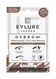 Eylure Dybrow Permanent Tint For Brows Mid Brown