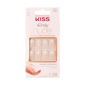 Kiss Salon Acrylic French Nails Nude 2