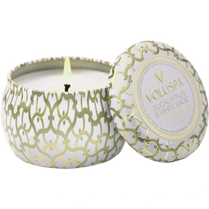 Voluspa Mini Tin Candle Eucalyptus & White Sage - 113 g