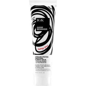 IGK Good Behavior Spirulina Protien Smoothing Blowout Balm