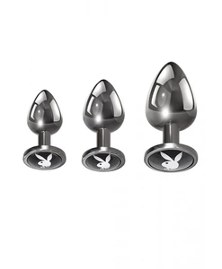 Playboy Pleasure 3 ways analpluggsett