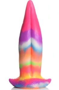 Unicorn Tongue Glow-in-the-Dark Dildo 21 cm