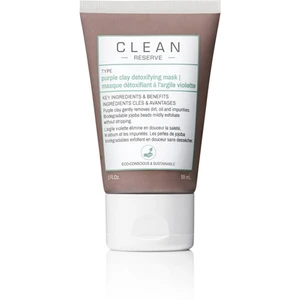 Clean Purple Clay Detoxifying Face Mask 59 ml