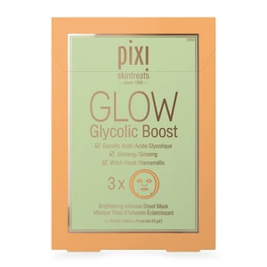 Pixi GLOW Glycolic Boost Sheet Mask 3 pcs