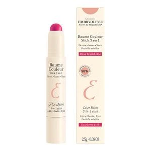 Embryolisse Color Balm 3-In-1 Stick Raspberry Pink - 2,5 ml.