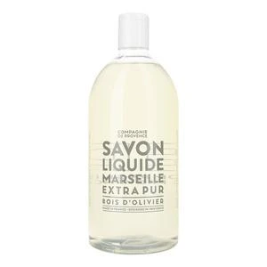 Compagnie de Provence Liquid Marseille Soap Refill Olive Wood - 1000 ml.