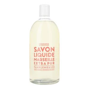 Compagnie de Provence Liquid Marseille Soap Refill Pink Grapefruit - 1000 ml.